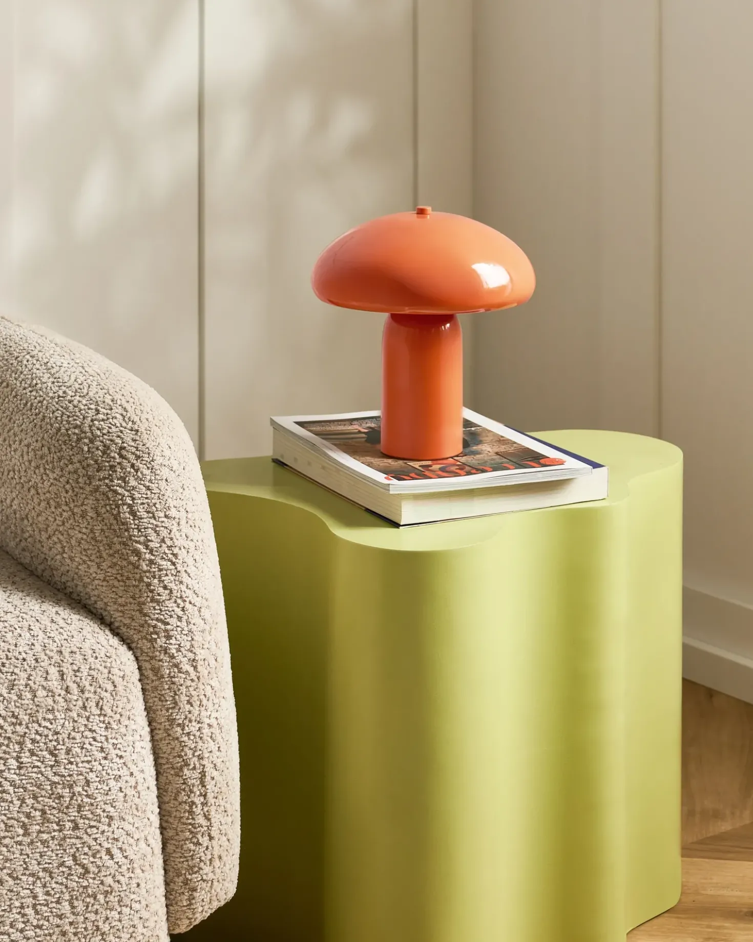 Bordlampe SANYA Metal Orange