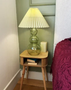 Bordlampe SENGWA Glas Grøn