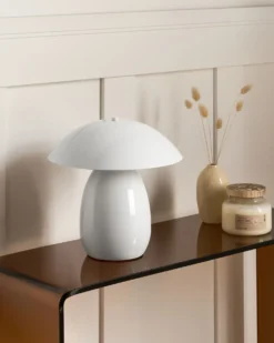 Bordlampe SIGI Metal Hvid