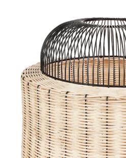 Bordlampe TANGANYIKA Rattan Naturlig