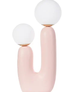 Bordlampe TULUN Pastellrosa