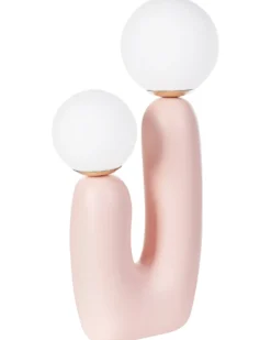 Bordlampe TULUN Pastellrosa