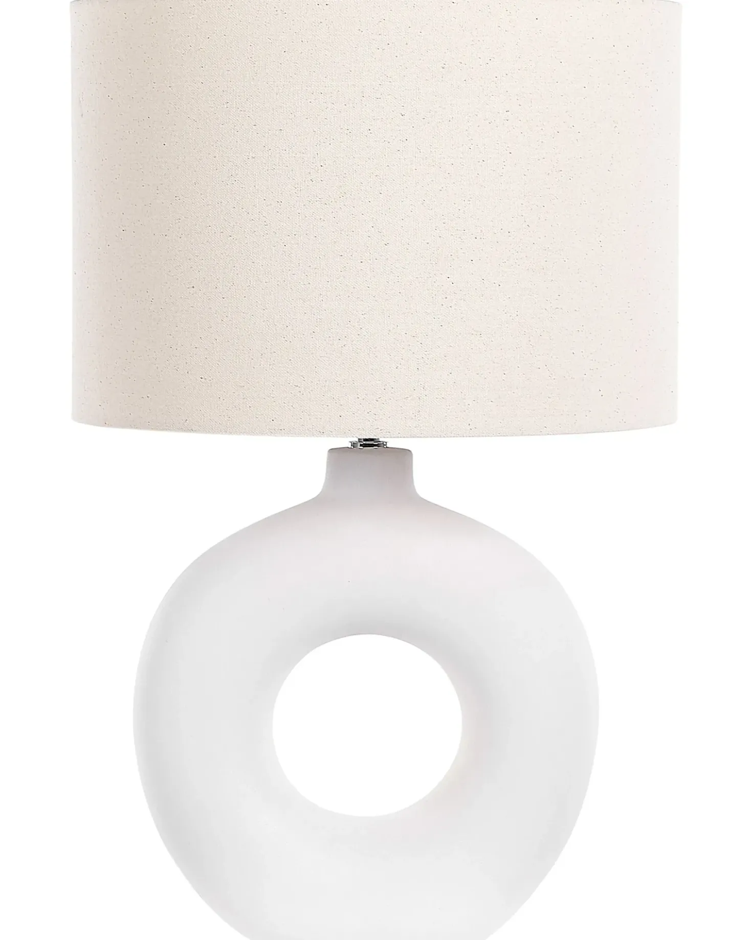 Bordlampe VENTA Keramik Hvid