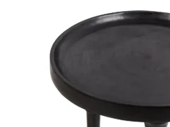 Bord LEETON Mangotræ Sort
