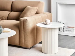 Bord LEONA Keramik Lys Beige