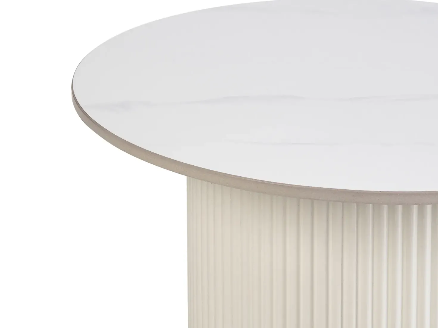Bord LEONA Keramik Lys Beige