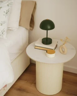 Bord LEONA Keramik Lys Beige