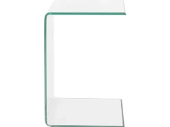 Bord LOURDES Hærdet glas Transparent