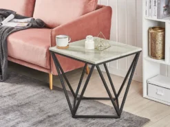 Bord MALIBU Marmor/sort