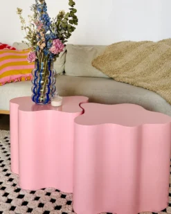 Bord SAKAMI Pastellrosa