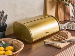 Brødkasse DELECTATION Rustfrit stål Guld