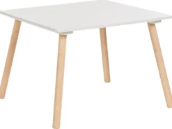 Børnebord med stole WRINGLEY Hvid