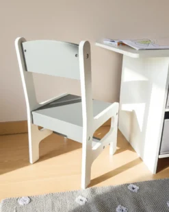 Børnebord med stole YALGOO Hvid