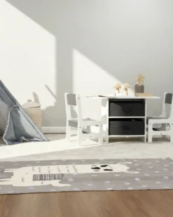 Børnebord med stole YALGOO Hvid