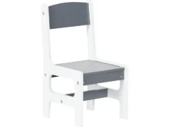Børnebord med stole YALGOO Hvid