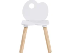 Børnebord og stole sæt CLOUDY Hvid