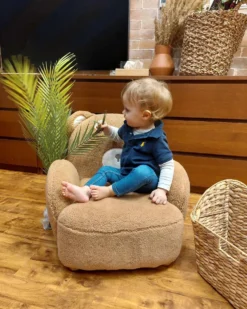 Børnelænestol Bamse BOO Boucle Brun
