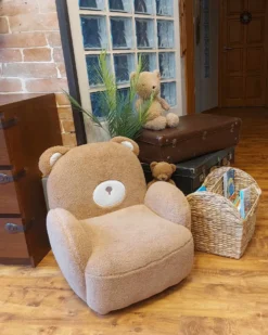 Børnelænestol Bamse BOO Boucle Brun