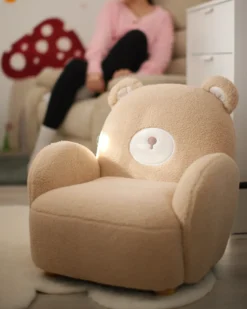 Børnelænestol Bamse BOO Boucle Beige