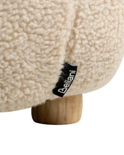Børnelænestol Enhjørning LULEA Boucle Lys Beige