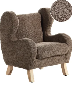 Børnelænestol FARUM Boucle Brun