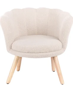Børnelænestol HALBY Boucle Lys Beige