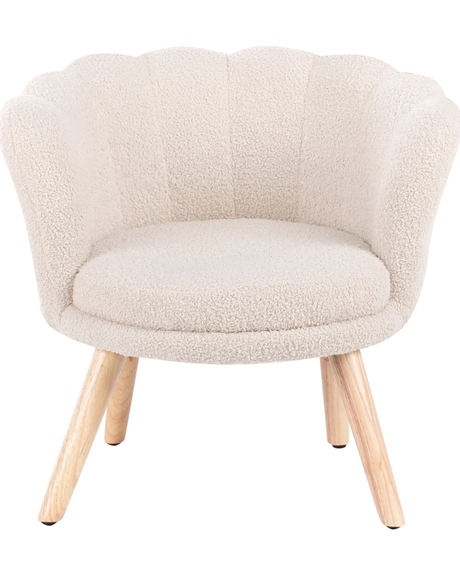Børnelænestol HALBY Boucle Lys Beige