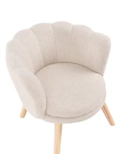Børnelænestol HALBY Boucle Lys Beige