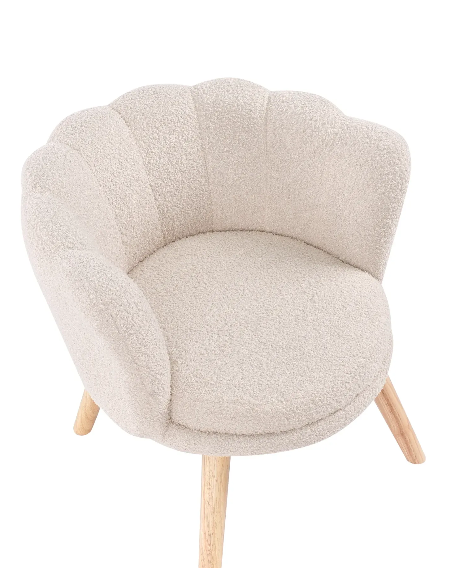 Børnelænestol HALBY Boucle Lys Beige
