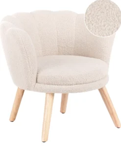 Børnelænestol HALBY Boucle Lys Beige
