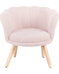 Børnelænestol HALBY Boucle Pastellrosa