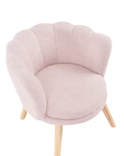 Børnelænestol HALBY Boucle Pastellrosa