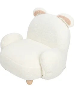 Børnelænestol Kanin KANNA Boucle Cremehvid