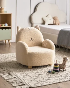 Børnelænestol Kat ZOAR Boucle Beige