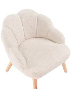 Børnelænestol MILAND Boucle Lys Beige