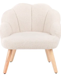 Børnelænestol MILAND Boucle Lys Beige