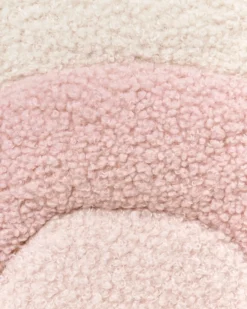 Børnelænestol Regnbue OMBO Boucle Pastellrosa