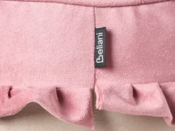 Børnepuf MAROT Velour Lyserød