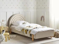 Børneseng ANET 90 x 200 cm Beige