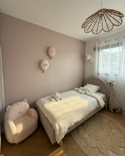 Børneseng ANET 90 x 200 cm Beige