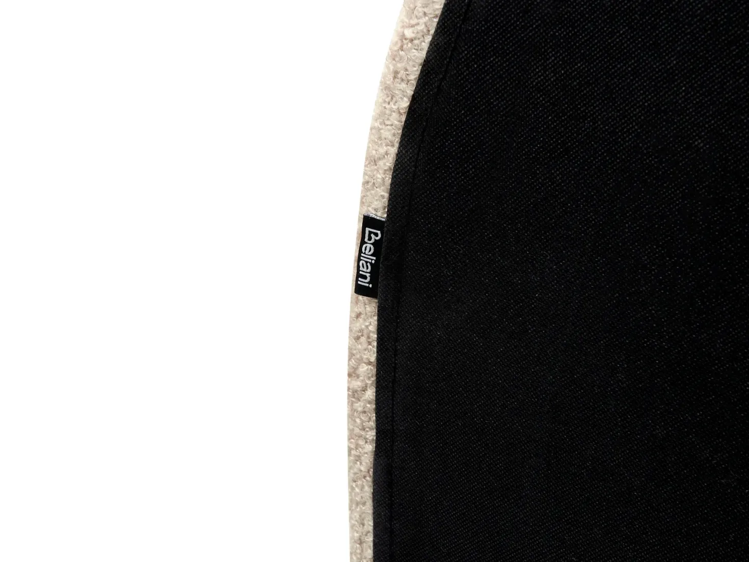 Børneseng Boucle ANET 90 x 200 cm Beige