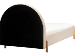 Børneseng Boucle ANET 90 x 200 cm Beige