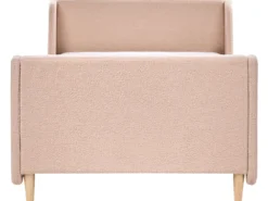 Børneseng Boucle LAYE 90 x 200 cm Beige