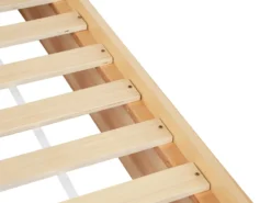 Børneseng Hus Fyretræ ORGEVAL 90 x 200 cm med opbevaring Lysebrun