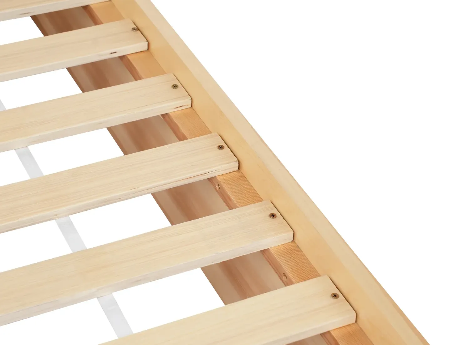 Børneseng Hus Fyretræ ORGEVAL 90 x 200 cm med opbevaring Lysebrun