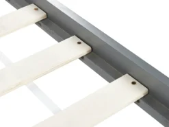 Børneseng Hus Fyretræ TOSSE 90 x 200 cm Grå