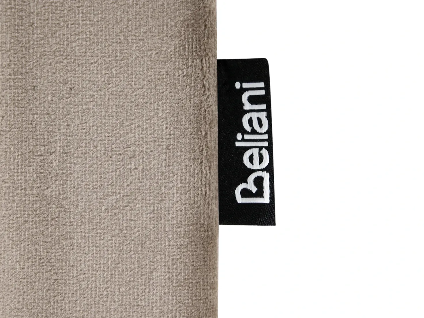 Børneseng Hus Velour KERVAN 90 x 200 cm Brungrå
