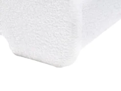 Børneseng Kanin Boucle PERROS 90 x 200 cm Cremehvid