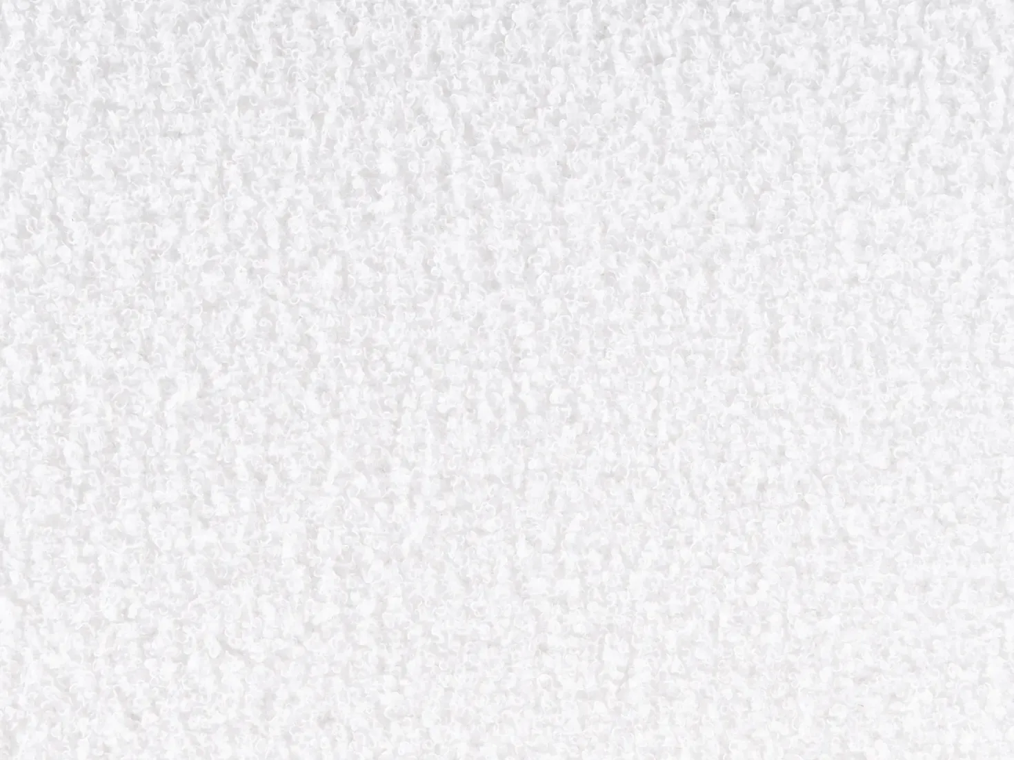 Børneseng Kanin Boucle PERROS 90 x 200 cm Cremehvid