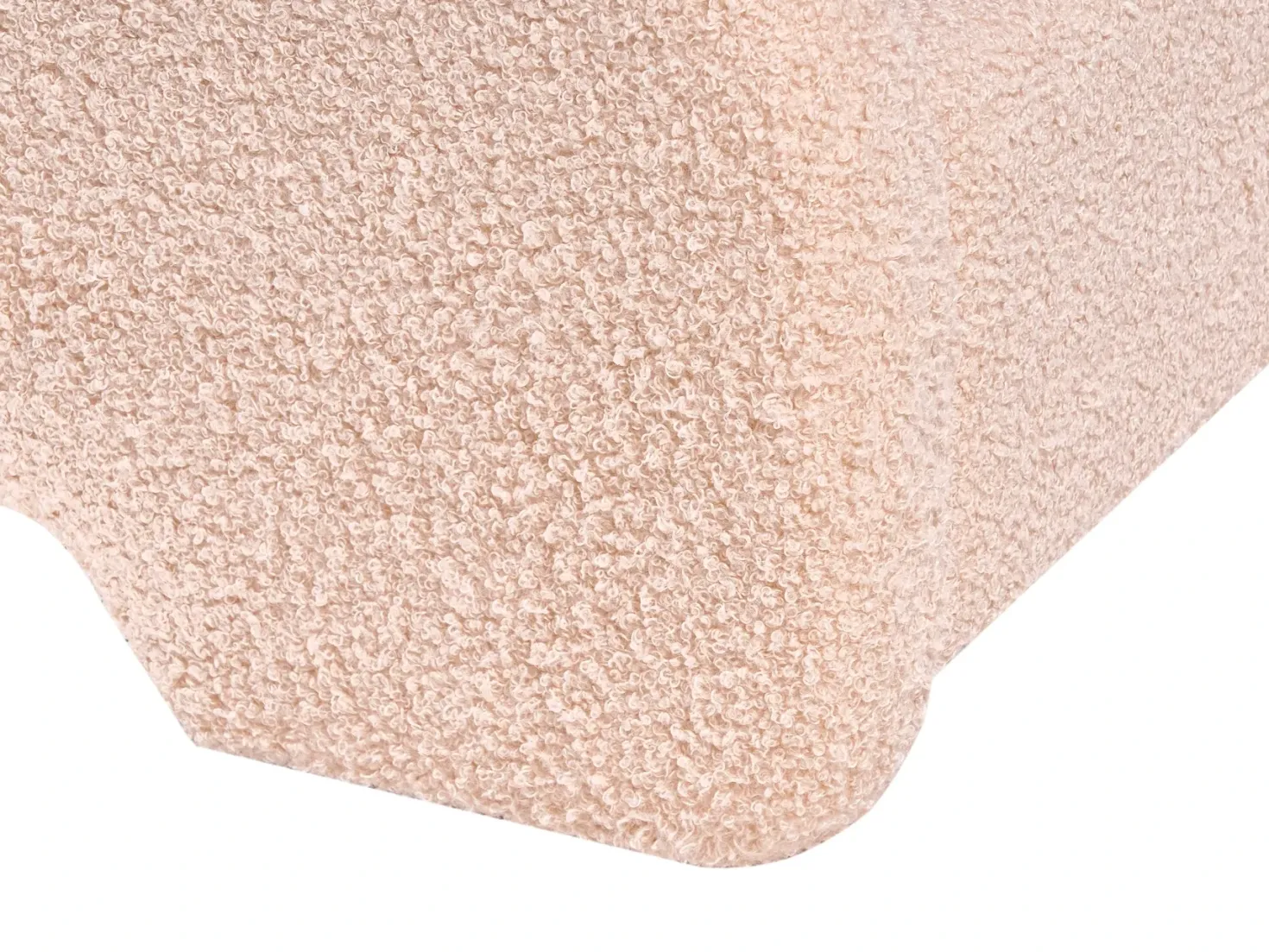 Børneseng Kanin Boucle PERROS 90 x 200 cm Beige